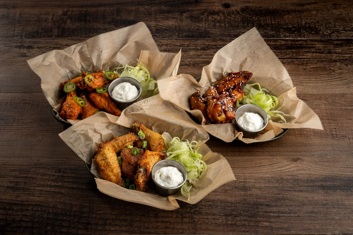Grails Signature Seasoned Wings – 4 Wings