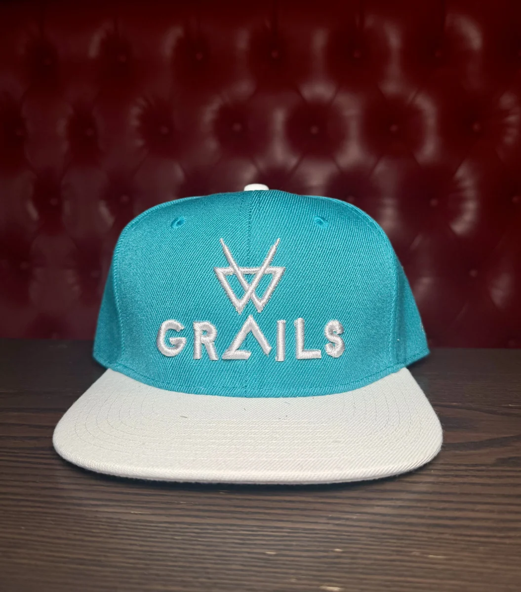 Grails Snapback- Blue w/White Grails Logo