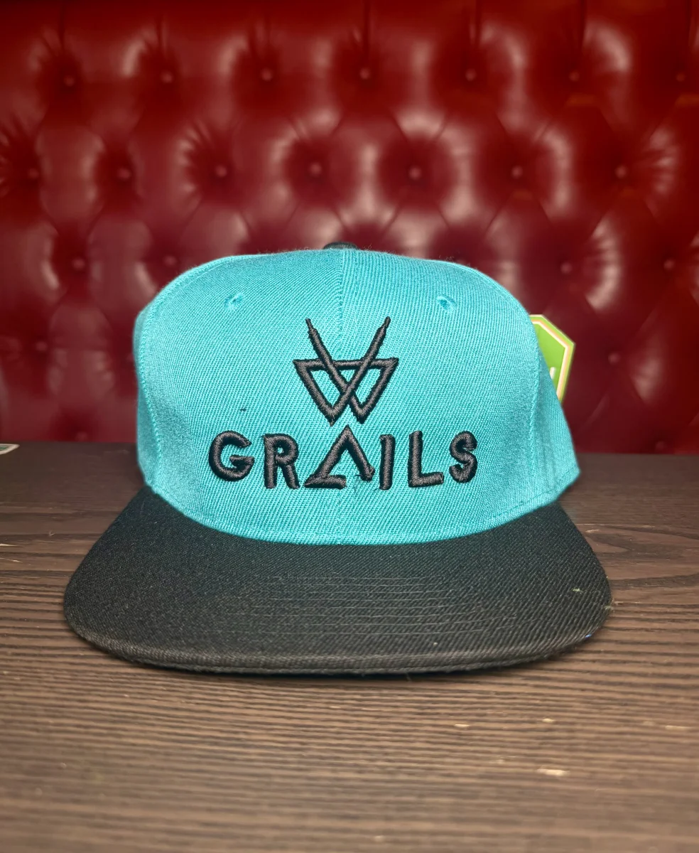 Grails Snapback - Blue w/Black Grails Logo