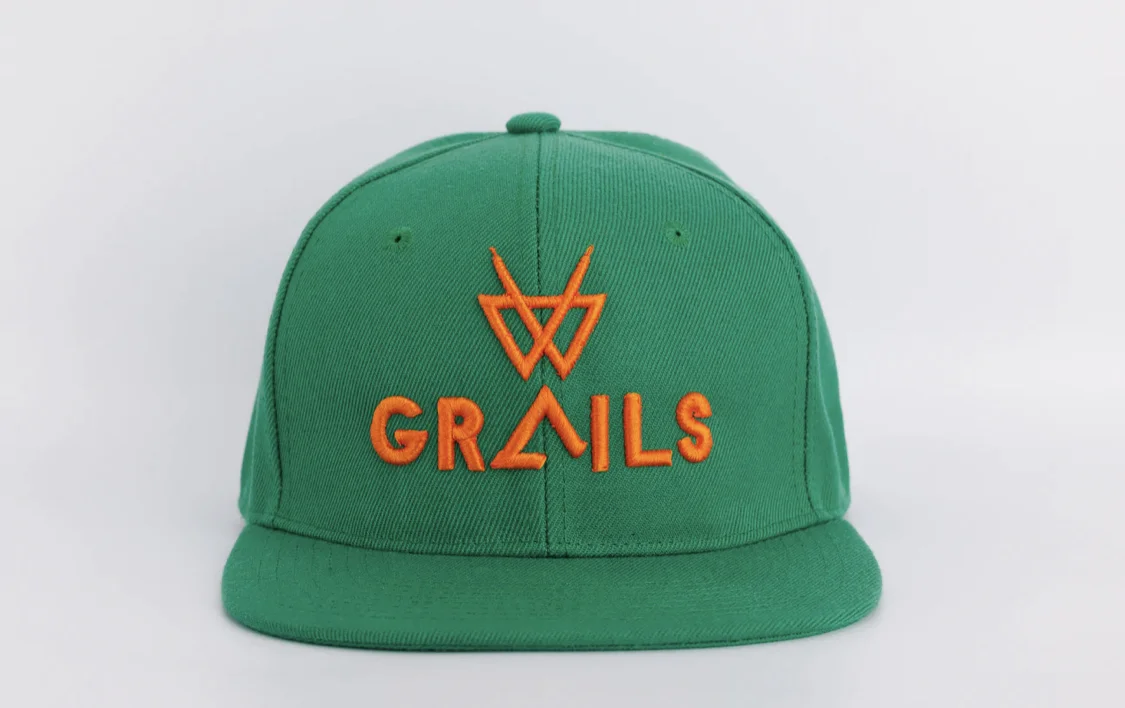 Grails Snapback - Green & Orange