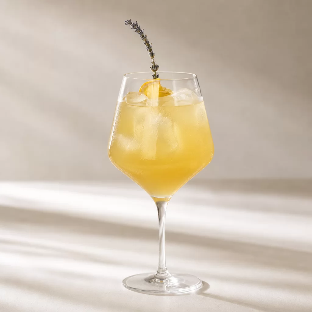 Peach & Orange Blossom Spritz