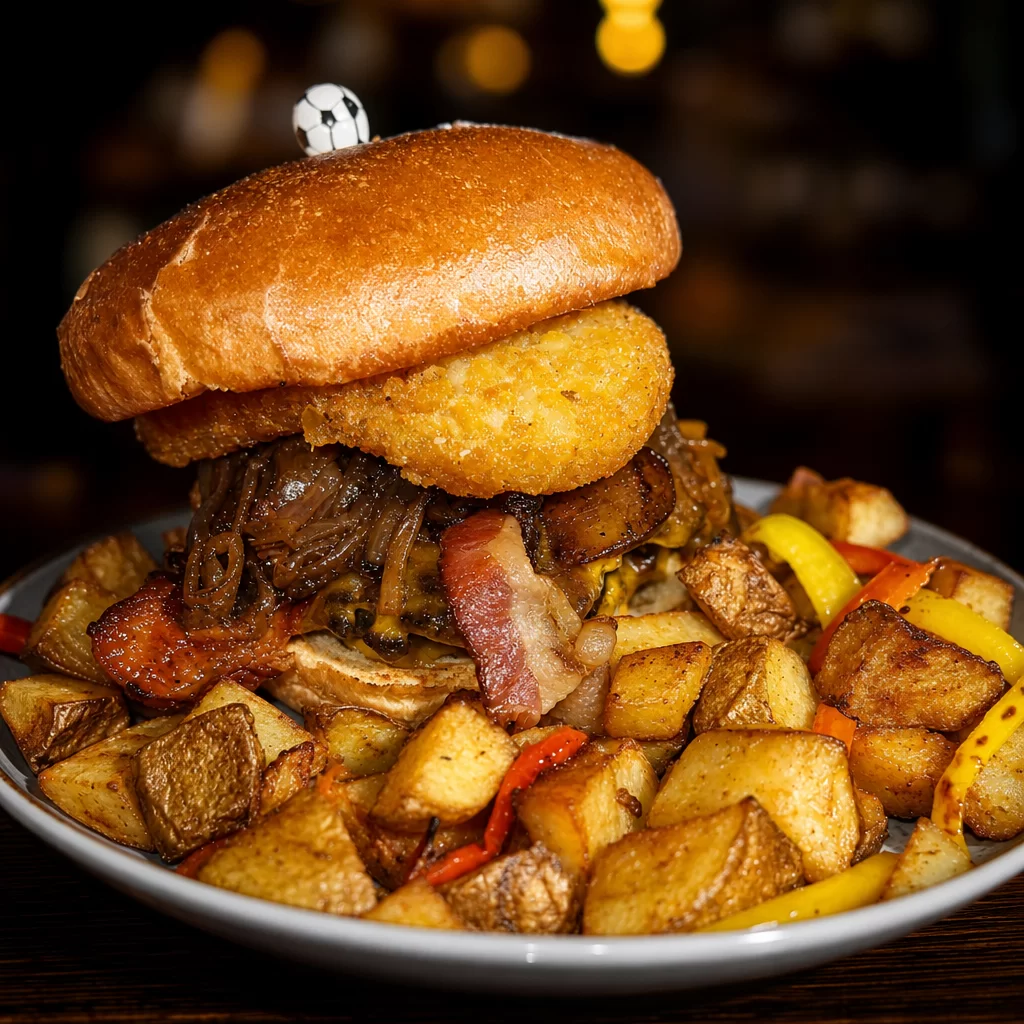 “All in One” Brunch Burger