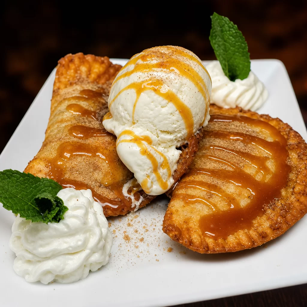 Peach Cobler Empanadas